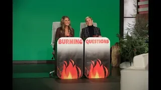 Jennifer Aniston Answers Ellen’s 'Burning Questions'