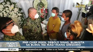 PNP Chief PGen. Debold Sinas, bumisita sa burol ng mag inang Gregorio