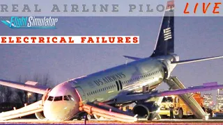 Total Electrical Failure | Real Airbus Captain | #fenix A320 | #msfs2020