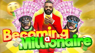 BECOMING RICH in GTA 5 WITH CHOP & BOB
