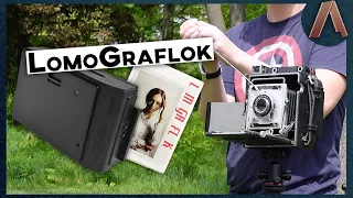Instax Wide with a 4x5 Camera | The LOMOGRAFLOK