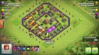 Th7 legend attacked by Th7 Titan! Rare attack to see! Th7 base legend