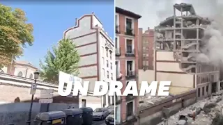 Une explosion à Madrid ravage un immeuble, au moins 2 morts