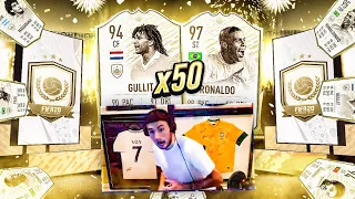 OPENING 50 ICON MOMENTS PACKS ON ONE ACCOUNT! FIFA 20 Ultimate Team