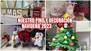 DECORACIÓN NAVIDEÑA Y PINO FAM. CASTRO GASTELUM 2023 🎅🏻♥️ | VLOG