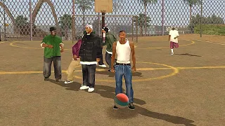 Grove Street Vs Ballas Gang Football Match GTA San Andreas