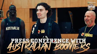Press Conference with Australian Boomers (2/8/2023)