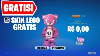 *SKINS DE LEGO GRÁTIS* RESGATE AGORA 3 SKINS DE LEGO GRÁTIS NO FORTNITE! COMO PEGAR A NOVA SKIN LEGO