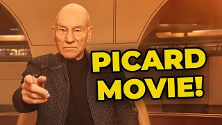 Patrick Stewart Excited About Star Trek: Picard Movie Script