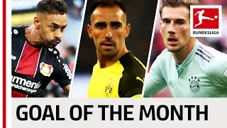 Top 10 Goals October - Vote For The Goal Of The Month