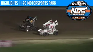 World of Outlaws NOS Energy Drink Sprint Cars at I-70 Motorsports Park April 30, 2021 | HIGHLIGHTS