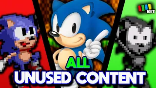 ALL Sonic the Hedgehog 1 + 2 Unused Content | LOST BITS [TetraBitGaming]