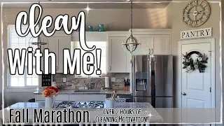 FALL CLEAN WITH ME MARATHON 2019 :: OVER 2 HOURS OF SPEED CLEANING MOTIVATION :: CLEANING ROUTINE