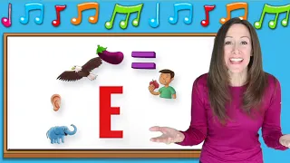 Learn Phonics for Children | The Letter E | Signing for Babies | Letter Sounds E with Patty Shukla