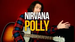 Как играть Nirvana Polly на гитаре