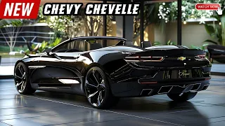 NEW 2025 Chevy Chevelle Convertible - Design That Will Blow Your Mind!