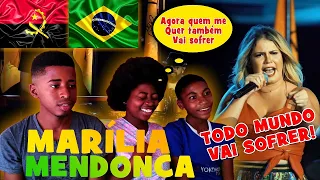 GRINGOS REAGINDO: Marília Mendonça - TODO MUNDO VAI SOFRER (Todos os Cantos)