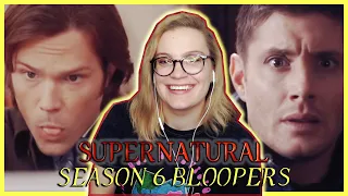 Supernatural Season 6 Gag Reel (Bloopers) REACTION!