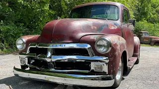 1955 Chevy 3100 Short Bed Truck Patina AC