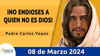 Evangelio De Hoy Viernes 8 Marzo  2024 l Padre Carlos Yepes l Biblia l Marcos 12,28b-34 l Católica