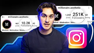 How To Grow An Instagram Account In 2024 | +250K In A Year!