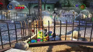 LEGO Batman: The Videogame - Zoo's Company (All Minikits, Red Brick, Hostage)