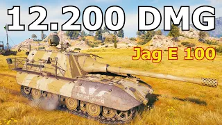 World of Tanks Jagdpanzer E 100 - 3 Kills 12,2K Damage