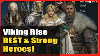 Viking Rise Best Heroes | Viking Rise Best & Strong Heroes | Viking Rise Gameplay