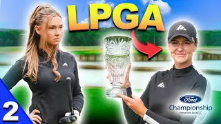 Can I win my first tournament? LPGA pro-am ft LINN GRANT