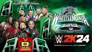 Undisputed WWE Tag Team Championship Tag Team Ladder Match (WWE 2K24)