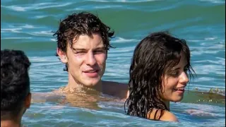 Camila Cabello & Shawn Mendes at beach in Miami few day ago🥵