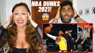 Soccer fans REACT to NBA Best Dunks of 2021 😱