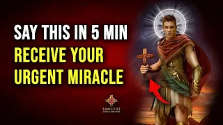 Say This for Urgent Miracles! St. Expeditus Prayer for Swift Intercession ✨