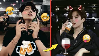 BTS Drinking Alcohol (Drunk Moments)