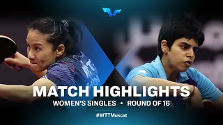 Xiaoxin Yang vs Archana Girish Kamath | WS | WTT Contender Muscat 2022 (R16)