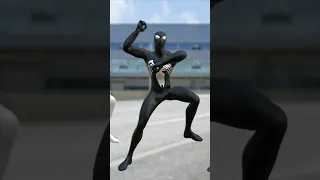 Spider-man symbiote suit in coffin dance mode #spiderman