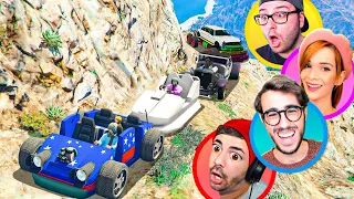 SFIDO I MIEI AMICI A CHI ARRIVA AL MONTE CHILIAD PER PRIMO! - Gta 5