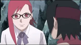 Sarada se Reencuentra con su Casi Madre | Boruto - Arco del Sello Maldito-