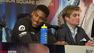 All The TRASH TALK Said Anthony Joshua and Jarrell Miller at Press Conference