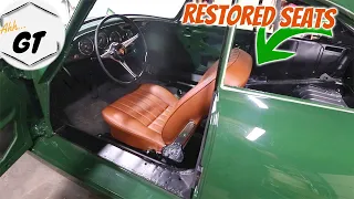 Restored Porsche 356 Seat Hinge Assembly