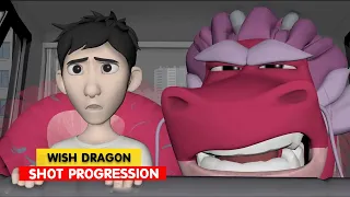 Wish Dragon | Long & Din Shot Progression | Animation Breakdown | 3D Animation Internships