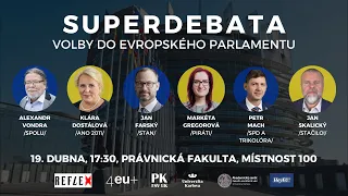 Superdebata –⁠⁠⁠⁠⁠ volby do Evropského parlamentu 2024