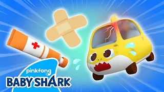 [✨NEW] I've Got a Boo Boo Song | Nursery Rhymes for Kids | Baby Shark Toy Car | Baby Shark Official