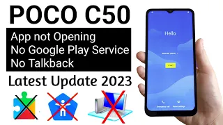 Poco C50 FRP Bypass (No Google Play Service/App not open) | Latest Security Update 2023 _ NO PC
