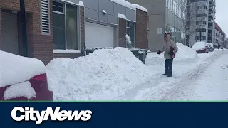Biggest snowstorm this season hits Montreal-area