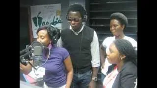 WAZOBIA FM ABUJA MADNESS IN THE STUDIO