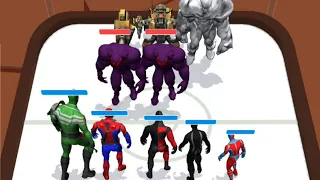 Merge Master: Superhero Fight Max Level Gameplay