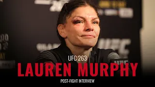 Lauren Murphy UFC 263 full post-fight interview