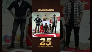 Shining brighter than ever! Thank You for your love | Sun TV 25M Subscribers |#Shorts