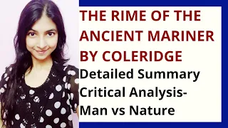 The Rime of the Ancient Mariner by Samuel Taylor Coleridge| Summary | Critical Analysis